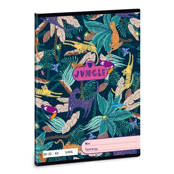 Ars Una Jungle A/5 sima füzet 20-32