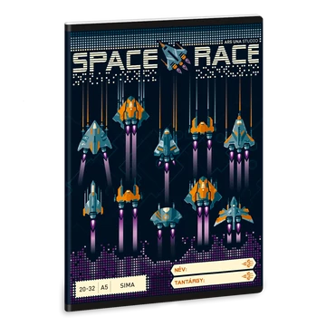 Ars Una Space Race A/5 sima füzet 20-32