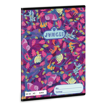 Ars Una Jungle A/5 sima füzet 20-32