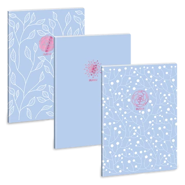 Ars Una Soft Touch Skyblue Spring A/4 extra kapcsos füzet-sima