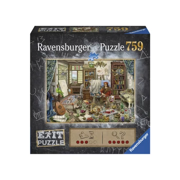Ravensburger Puzzle Exit 759 db - A művész szobája