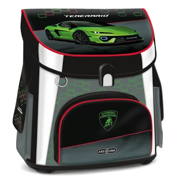 Lamborghini mágneszáras iskolatáska