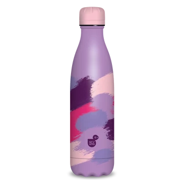 Ars Una duplafalú fémkulacs-500 ml - Spotted purple