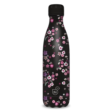 Ars Una duplafalú fémkulacs-500 ml - Pearl Blossom black