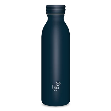 Ars Una duplafalú fémkulacs-600ml - Midnight blue