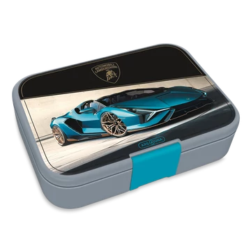 Lamborghini osztott uzsonnás doboz -nagy