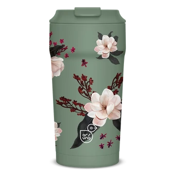 Ars Una thermo bögre-470ml - Flowery green