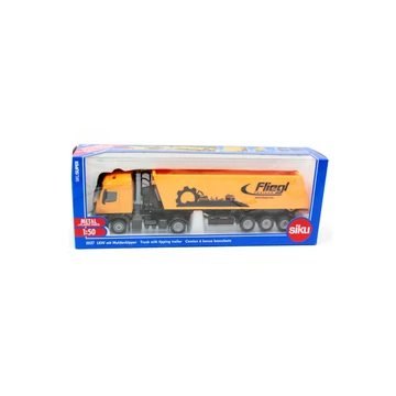 SIKU Mercedes-Benz kamion utánfutóval 1:50 - 3537
