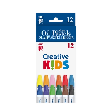 ICO CREATIVE KIDS Olajpasztellkréta 12 db-os