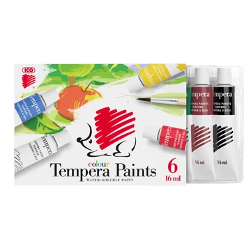 ICO SÜNI Tempera színes 6 tubusos 16 ml/tubus