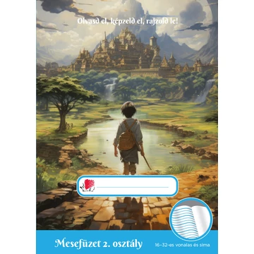ICO SÜNI Mesefüzet 2. oszt. fiú, 32 lap, A/5