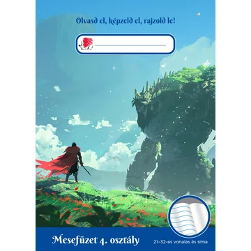 ICO SÜNI Mesefüzet/Olvasónapló 4. oszt. fiú, 32 lap, A/5