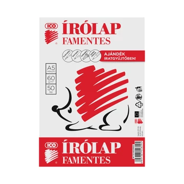 ICO SÜNI Írólap famentes 50 lap, A/5