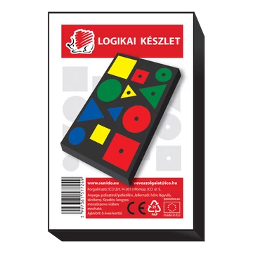 ICO SÜNI Műanyag logikai készlet