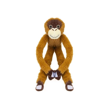 Orángután tépőzáral manccsal, 30 cm