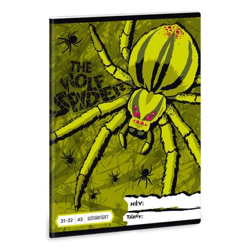 Ars Una The Wolf Spider pókos A/5 szótárfüzet 3132