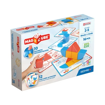 Geomag Magicube Recycled Blocks &amp; Cards 16 db