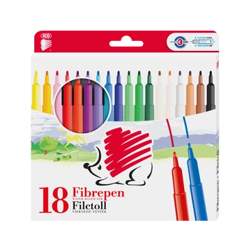 ICO SÜNI Filctoll 18 színű