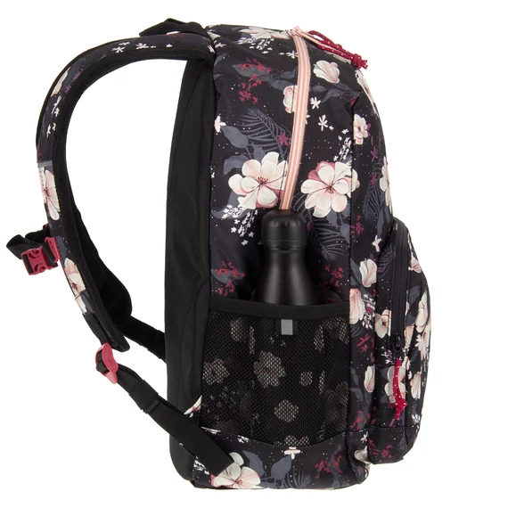 Ars Una Flowery black hátizsák AU-14