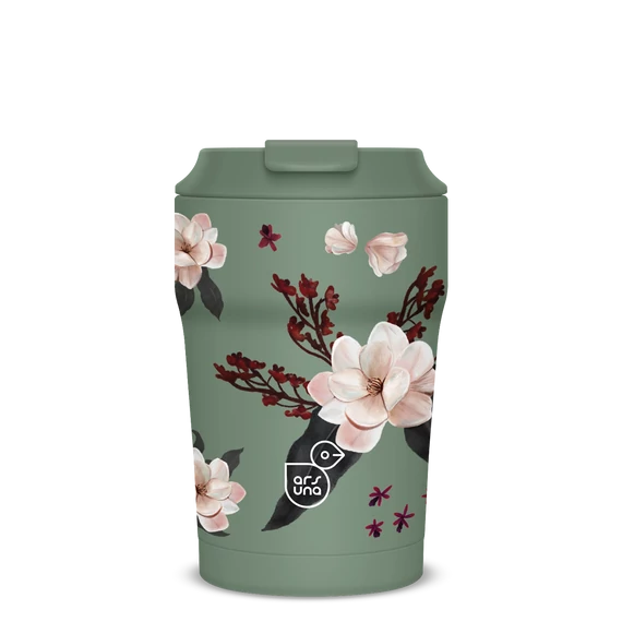 Ars Una thermo bögre-350ml - Flowery green