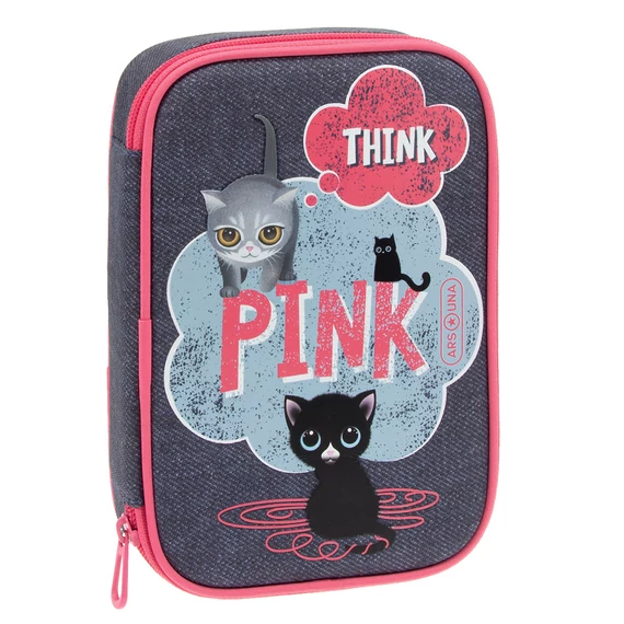 Ars Una Think Pink többszintes tolltartó