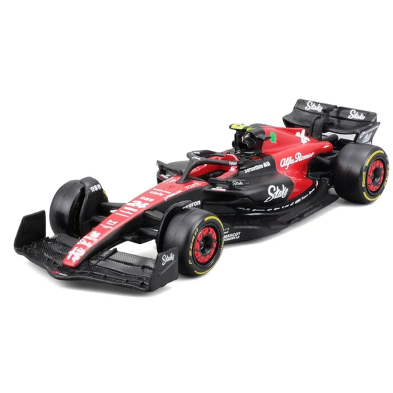 Bburago 1 /43 F1 versenyautó - Alfa Romeo Stake C43 #24 (Guanyu Zhou)