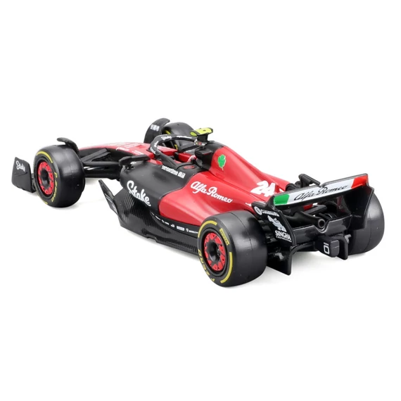 Bburago 1 /43 F1 versenyautó - Alfa Romeo Stake C43 #24 (Guanyu Zhou)