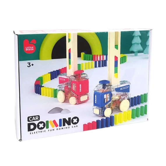 Dominó-lerakó vonat