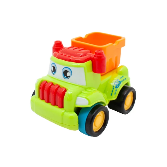 Lendkerekes létrás kisautó - 10 cm