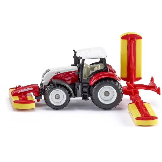 SIKU Steyr traktor aratóval 1:87 - 1672