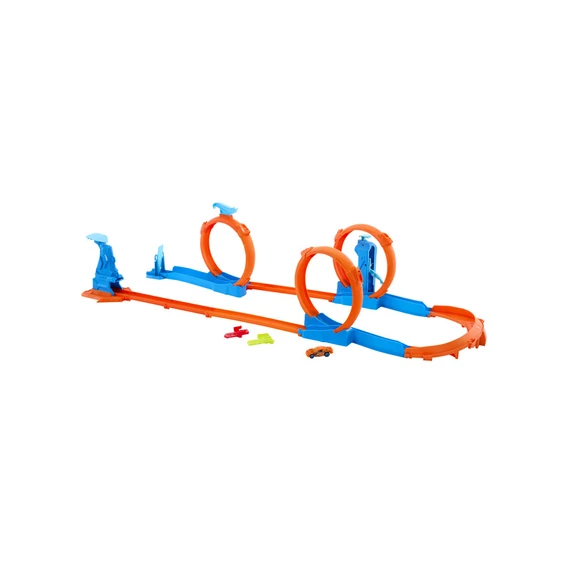 Hot wheels track creator - tripla hurok pálya