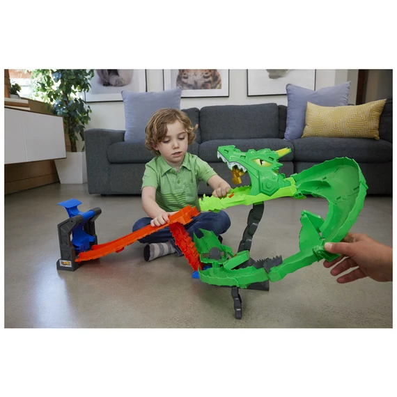 Hot wheels Monster trucks sárkányfutam pályaszett