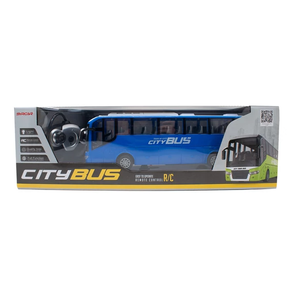 RC busz, 4 csatornás, akkus 28 cm