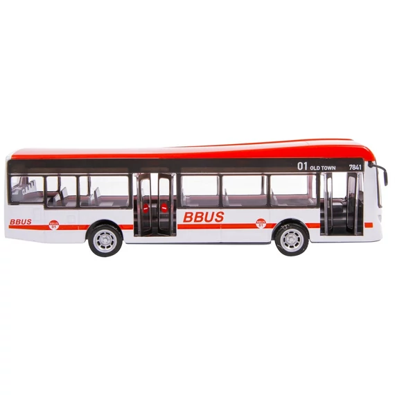 Bburago City busz 1:43, 19 cm - többféle