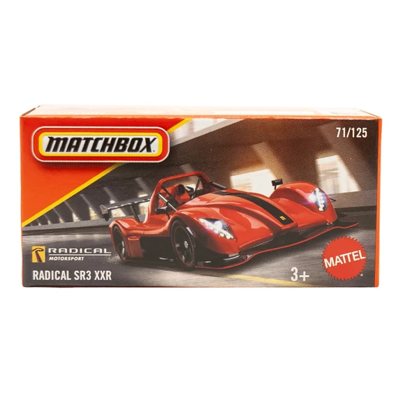 Matchbox autó papírcsomagban