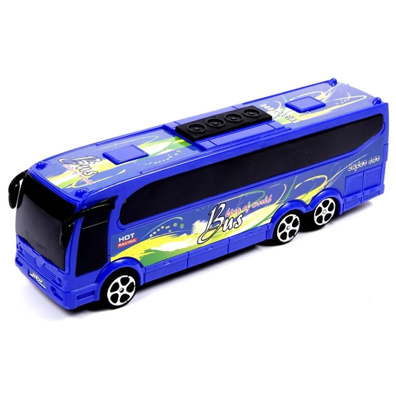 Műanyag távolsági busz - 25 cm, többféle