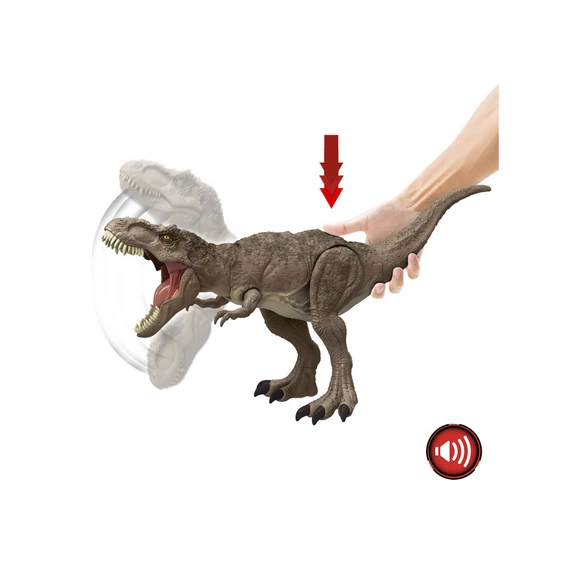 Jurassic World kolosszális támadó T-rex