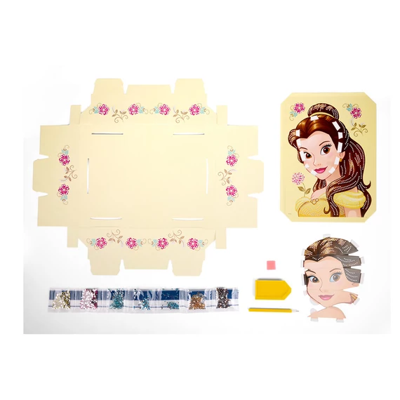 Gyémántfestős kép kerettel, Disney hercegők, 2 féle