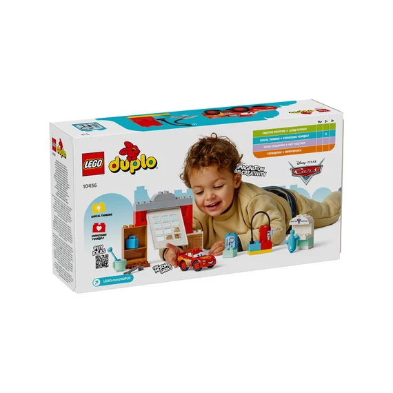 LEGO Duplo disney 10456 Mcqueen látogatása doki garázsában