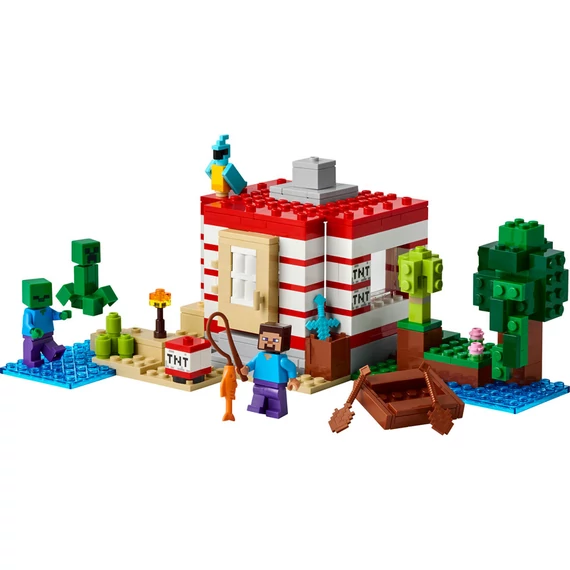 LEGO Minecraft 21275 Dinamitház a dzsungelben