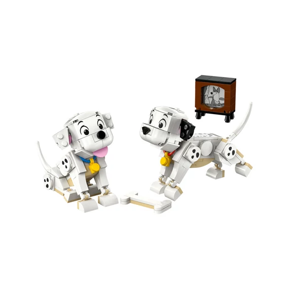 LEGO Disney classic 43271 101 kiskutya: kuksi és pelyhes dalmatakölykök