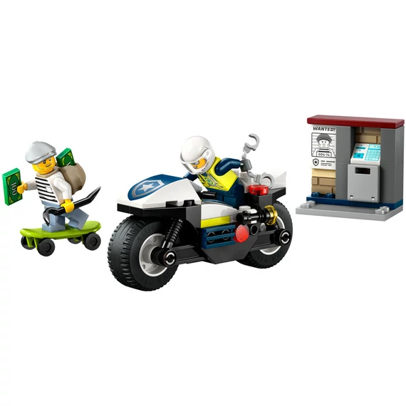 LEGO City 60455 Üldözés rendőrségi motorkerékpárral