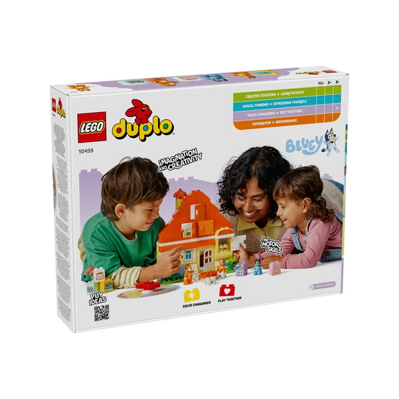 LEGO DUPLO Bluey 10459 Bluey családi háza memóriajátékkal
