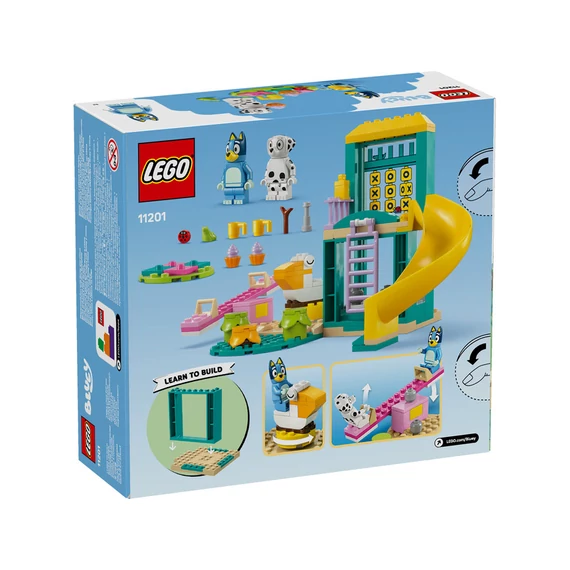 LEGO Bluey 11201 Bluey és Kloé vidám kalandjai a játszótéren