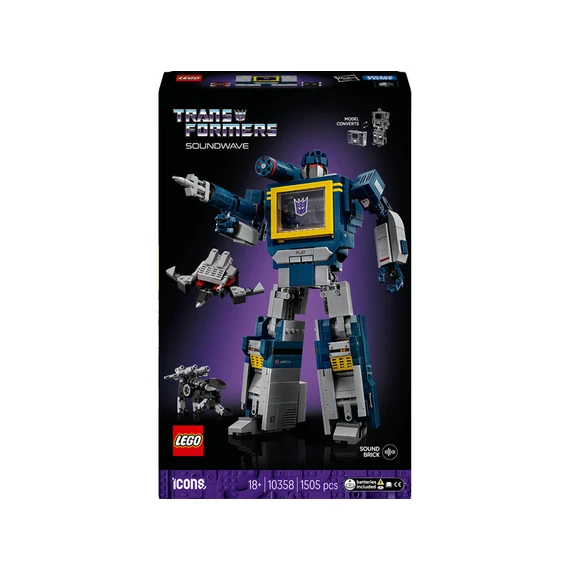 LEGO Icons 10358 Transformers: Fülelő