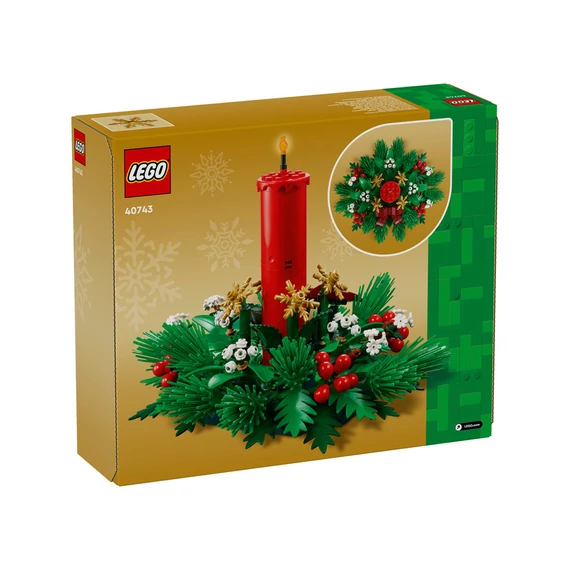 LEGO ICONS 40743 Karácsonyi asztali dekoráció