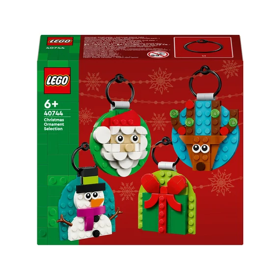 LEGO ICONS 40744 Karácsonyi díszválogatás