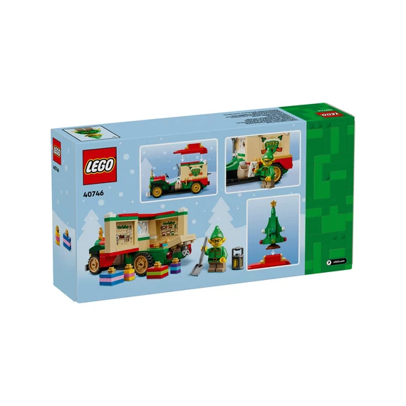 LEGO ICONS 40746 Mikulás postás autója
