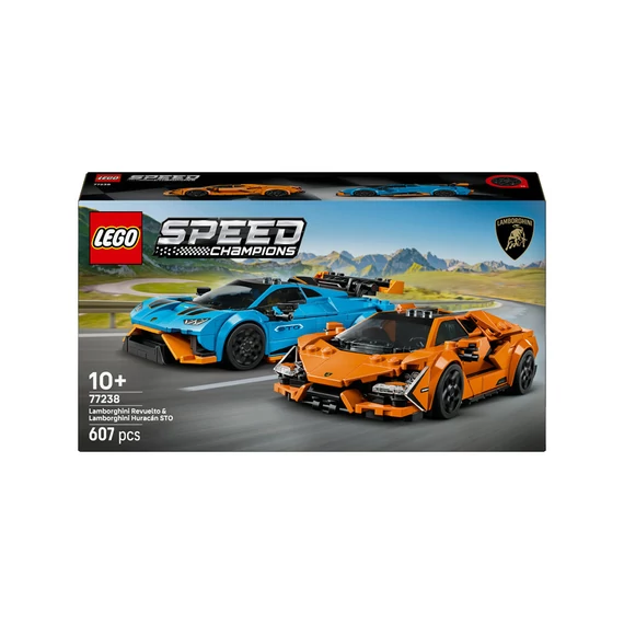 LEGO Speed Champions 77238 Lamborghini revuelto és huracán sto