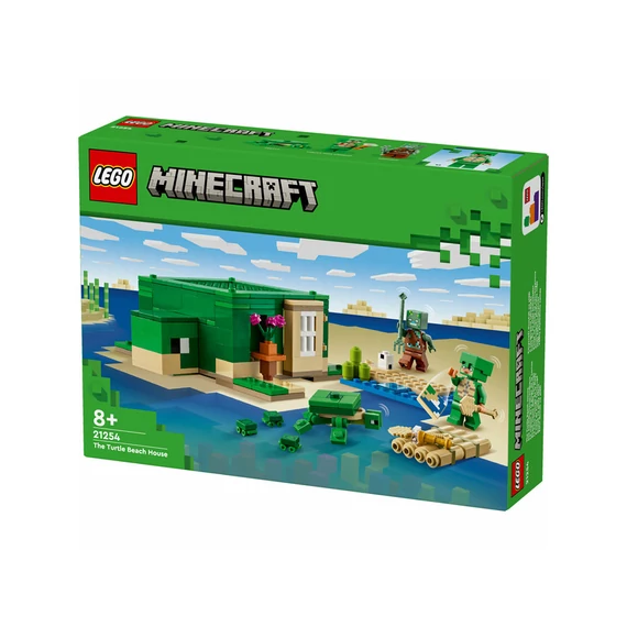 LEGO Minecraft 21254 A tengerparti teknősház